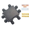 Sucre Auxiliary ® 24A 450V 8 Way Large Box IP68