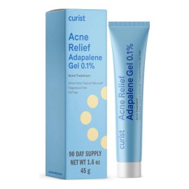 Gel Antiacné Curist Adapalene 0.1% (45 G, 1.6 Oz, Suministro