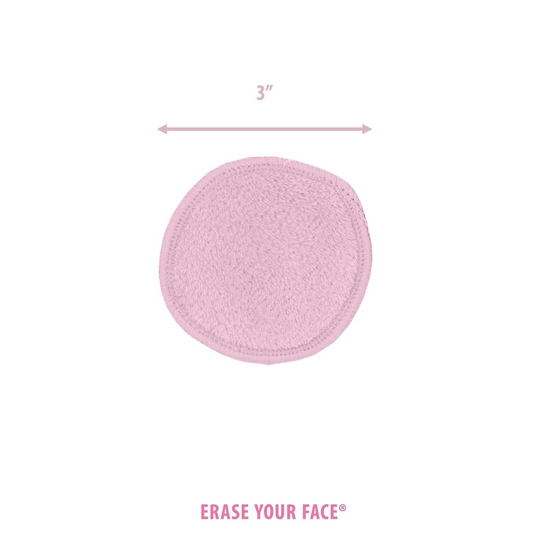 ERASE YOUR FACE Eco-Friendly + Reusable Makeup Remover Cloths -