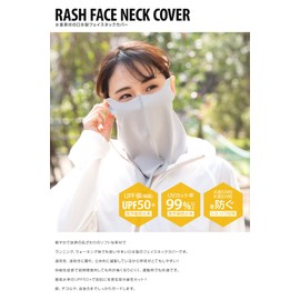 Delling Face Cover, Neck Cover, UV Protection, UPF 50+, Sun Protection, UV Protection, Sweat Absorbent, Quick Drying, No Stiffling, Face Mask, Sports Mask, Unisex, Men's, Women's (Navy)