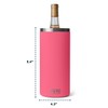 YETI Rambler Wine Chiller, Fits Most Wine Bottles, Tropical Pink