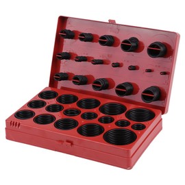 419Pcs O-Ring Assortment Kit, Universal O-Ring,Rubber O Ring Kit R01-R32, for Sealing for Valves, Cars, Pumps, Electrical Equipment, Bearings
