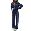BTFBM Women's Two Piece Tracksuit Fall 2025 Long Sleeve Zip