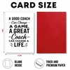Podagree Thank You Card for Coach Men Women, Ideal Basketball