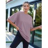 Trendy Queen Womens Fashion Workout T Shirts Athletic Plus Size