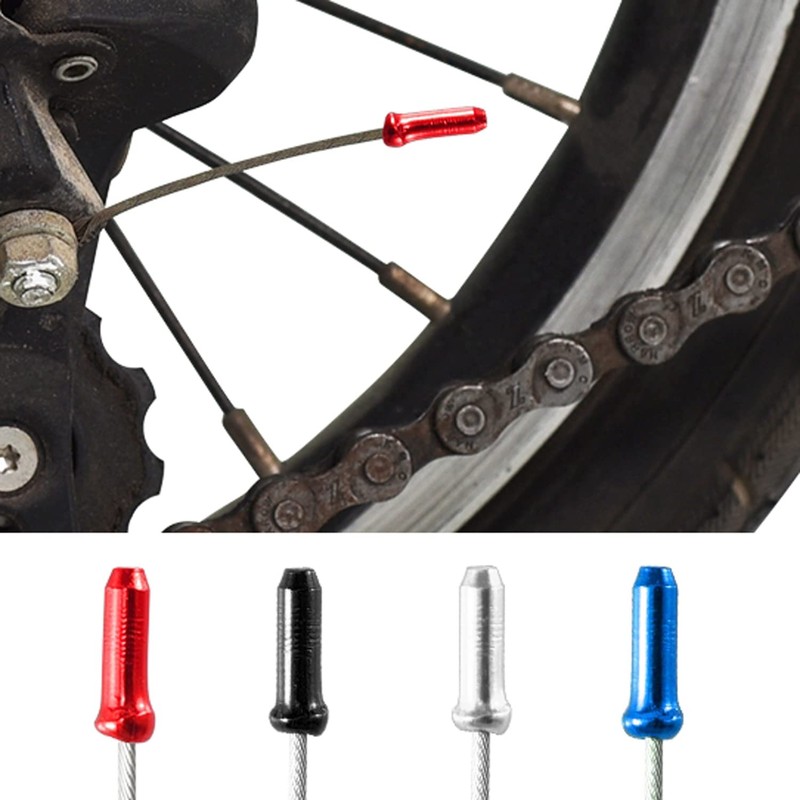 mirito Bicycle Brake Cable 8 Pieces 1.7 m with 16