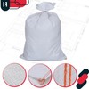 KOTARBAU® Set of 10 Polypropylene Fabric Bags 50 x 80