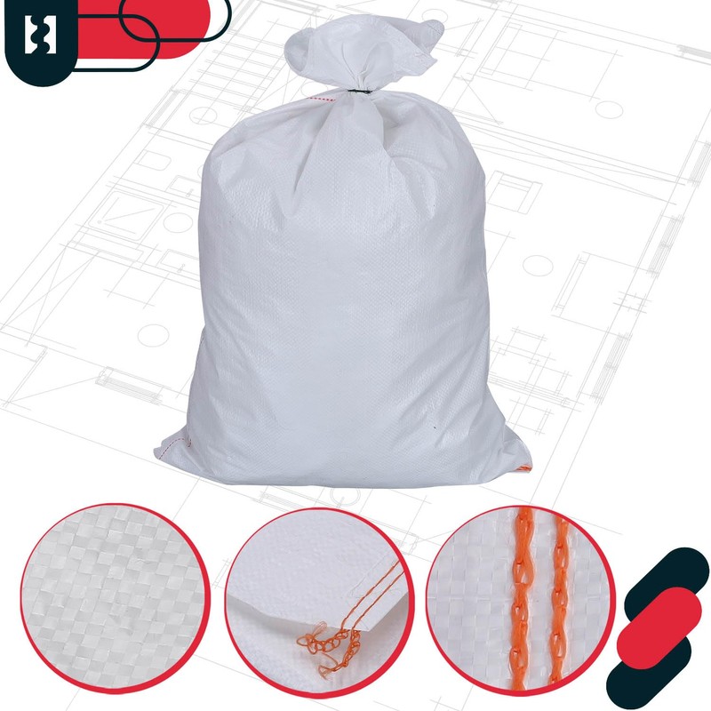 KOTARBAU® Set of 10 Polypropylene Fabric Bags 50 x 80