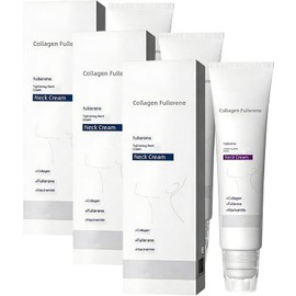 3PC Crema mágica de colágeno y fullerenos para el cuello, tratamiento hidratante para el cuello con péptidos de colágeno, reduce las arrugas y la papa Diseño hermoso