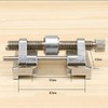 ANCLLO Metal Honing Guide Jig with Hardened Roller Glides for