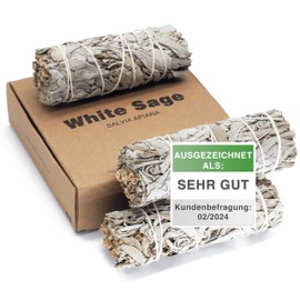 rooted.® | The Original | White Sage | 3 Bundles of Callipoon Cherry Sage | Premium Smudge Sticks | Native American Sage | 100% Controlled and Sustainable Harvest