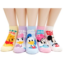 evei Animation Character Cartoon Series Collection Women's Original Socks (D64_5 pairs)