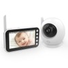 2.4GHz FHSS Monitor with Camera 720P 4.3 Inch LCD Screen