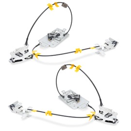 WEILEITE Rear Door Latch Cable Assembly Fit Ford F150 F-150 Extended Cab 2004 2005 2006 2007 2008 Back Left Driver Right Passenger Replace 8L3Z-18264A01-B 8L3Z-18264A00-B 8L3Z18264A01B 8L3Z18264A00B
