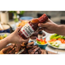 Head Country Bar-B-Q Sauce, Original Soy Free, Gluten Free Barbecue Sauce With No Added Preservatives Sweet & Savory Championship BBQ Sauce For Chicken, Pork, Ribs & Burgers 80 Ounce, Pack of 6