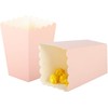 We Moment Zone 24pcs Pink Popcorn Boxes Mini Paper Popcorn