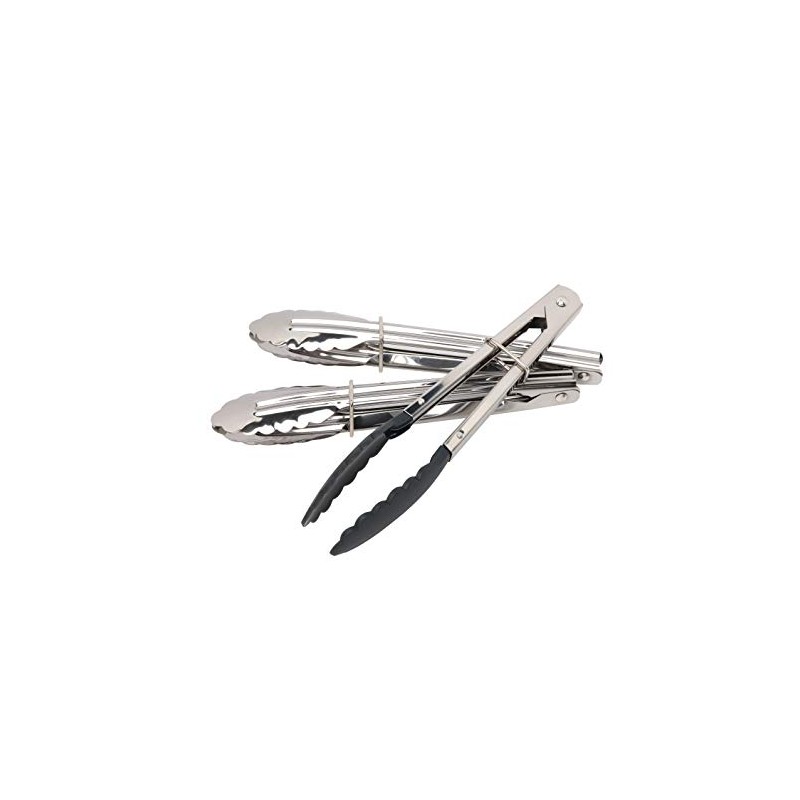 Wiltshire Nylon and Stainless Steel Mini Tong 3 Piece Set,