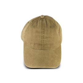 fashionchimp® Denim Baseball Cap with Vintage Used Look Made from 100 % Cotton - Baseball sand