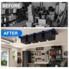 Demimy Heavy Duty Overhead Garage Storage Racks, Ceiling Mount, 6