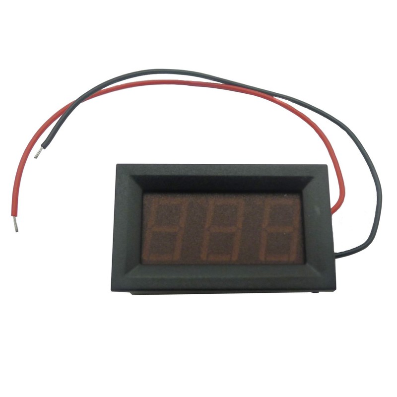 Aihasd 2pcs DC 3.2-30V 0.56 Inch Digital Voltmeter LED Voltage