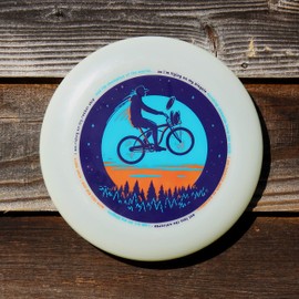 Funn & Frolic - USA Champion of The World Poster Art Frisbee 175gm / Glow Coldplay Inspired