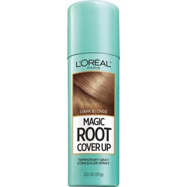 L'Oreal Paris Hair Color Root Cover Up Temporary Gray Concealer Spray, Dark Blonde, 2 Ounce (Packaging May Vary)