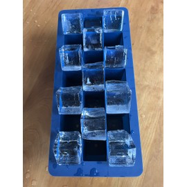 ClearlyFrozen High Capacity (21 x 1.3 Inch) Home Clear Ice Cube Tray/Ice Cube Maker with Multi-Size Mold Design Expandable to 21 1.3 x 1.3 x 2 Inch Ice Rectangles