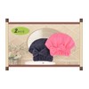 MAYOUTH Microfiber Hair Drying Towels Head wrap with Bow-Knot Shower