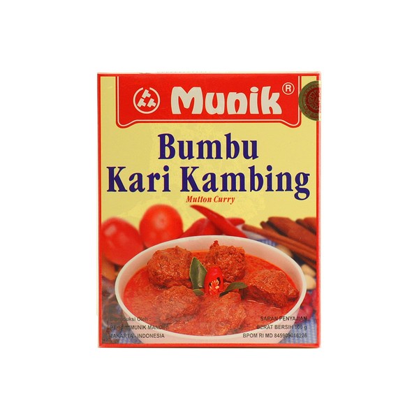 Bumbu Kari Kambing (Mutton Curry Seasoning) - 3.5oz (Pack of 1)