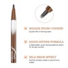 Boobeen Waterproof Liquid Brow Pen, Microblading Eyebrow Pencil, Smudge-Proof Angled