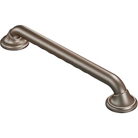 Moen LR8724D3GOWB Ultima 24-Inch Designer Grab Bar with Curl Grip, Old World Bronze