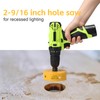 65 mm Hole Saw, Bi-Metal Circular Saw for Wood, HSS