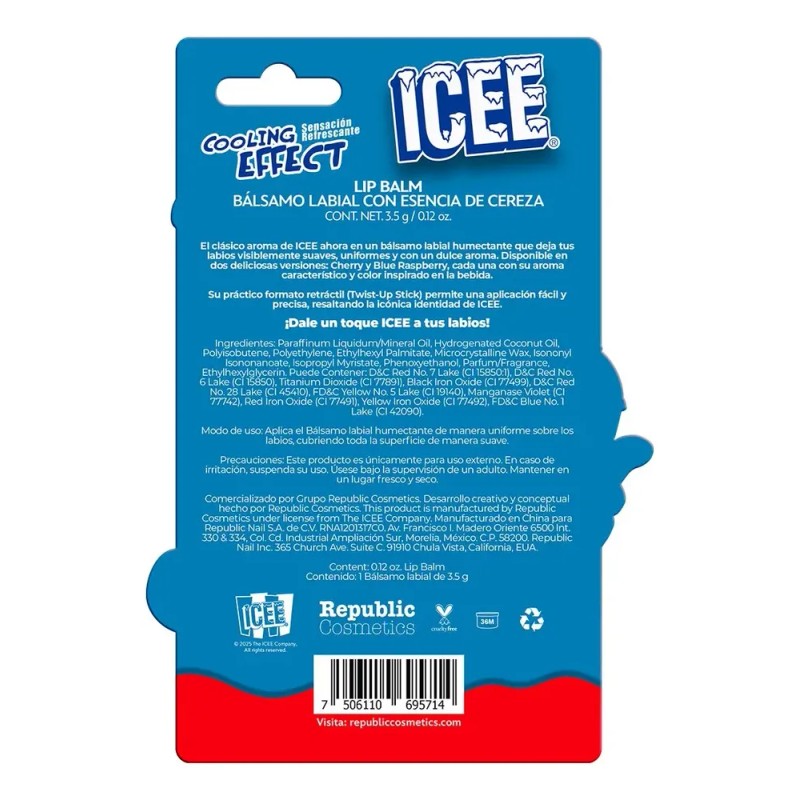 Balsamo Para Labios Cherry 3.5g Icee