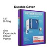Staples 1 1/2-inch 3-Ring Better Binder, Purple, 3/Pack (ST55863-CCVS)