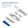 Security Picture Hangers for Cleats - T Lock Security Hangers