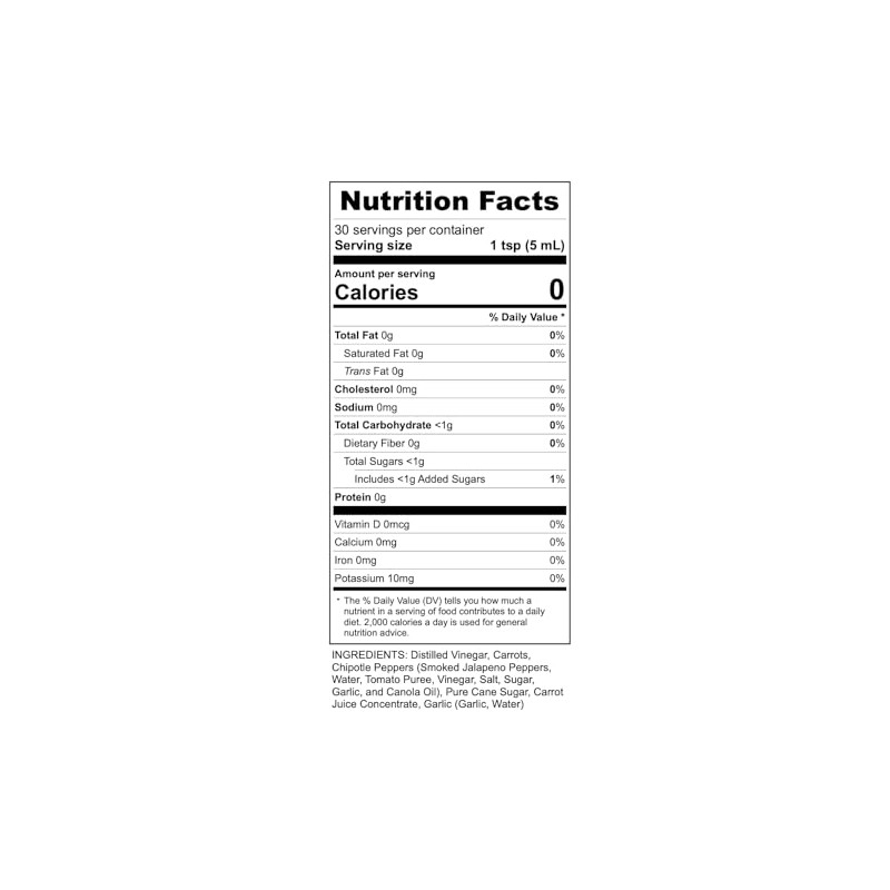 Hot N Saucy | Carrot N Chipotle Hot Sauce, 5
