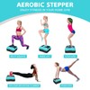 MIIUDGIG 16"x16" Exercise Aerobic Step Platform with 4 Risers, Adjustable