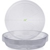 Shellwei 18 Pack 20 Inch Plastic Plant Saucers Extra Large