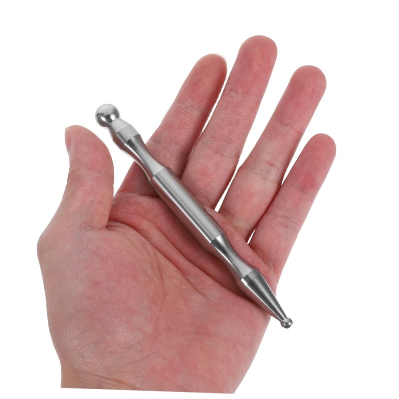 Outanaya Stainless Steel Deep Tissue Massage Wand Acupressure Massage Tool