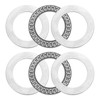 sourcing map 2 Sets AXK4060+2AS Thrust Needle Roller Bearings with