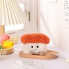 Apricot Lamb Sushi Food Plush Toys for Children, Soft Cute