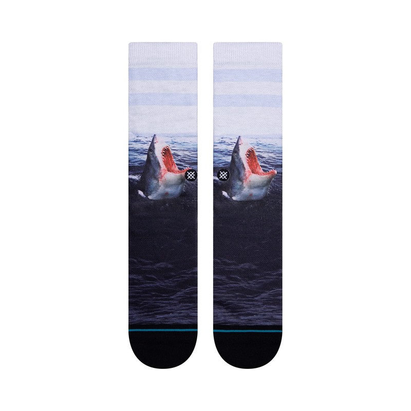 Stance Crew Landlord Socks (Medium, Blue)