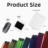 uadbau 20 Pcs 32mm 6-Teeth U-Shape Wig Clips for Hair