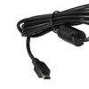 vhbw KFZ-LADEKABEL AUTOLADEKABEL für Navigationsgeräte mit Mini-USB-Anschluss mit Integriertem TMC-Empfänger