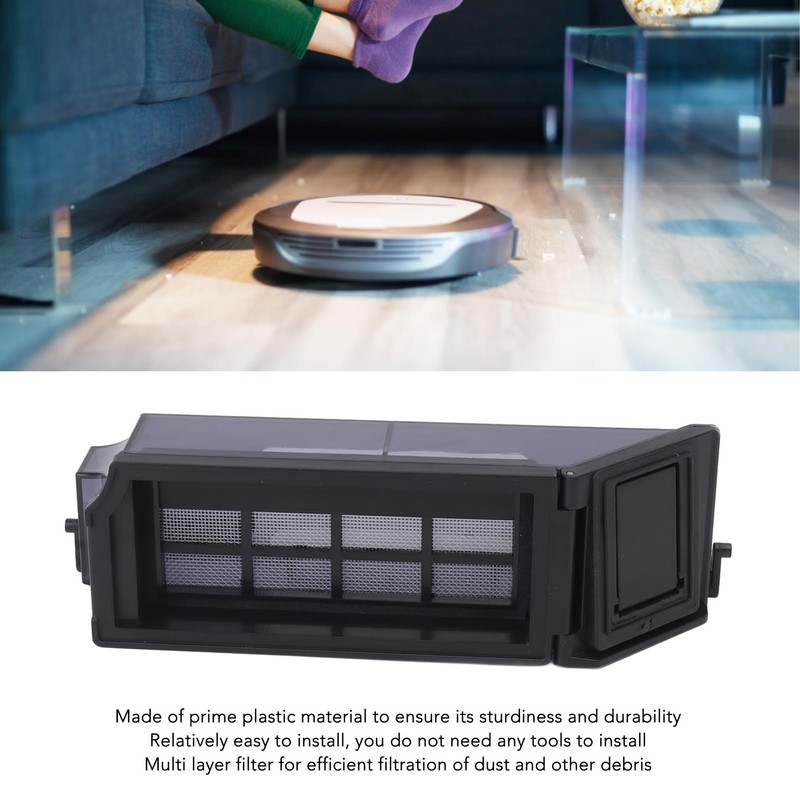 Dustbin Replacement Trash Bin Dust Collection Bin Replacement for Deebot