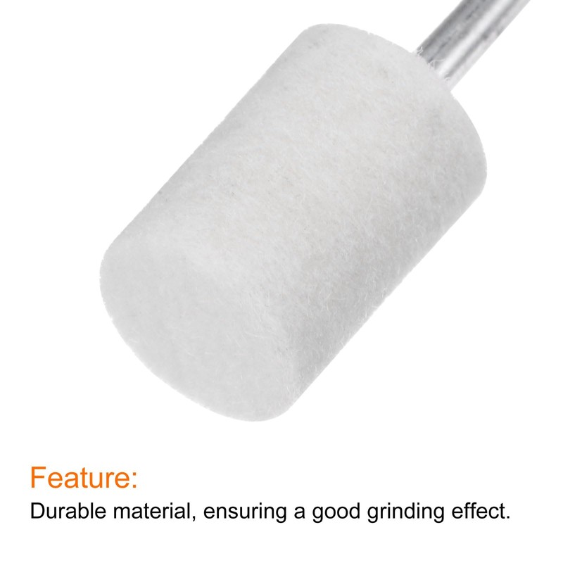 sourcing map 20pcs Rotary Grinding Stones Kits 1/8" Abrasive Mounted