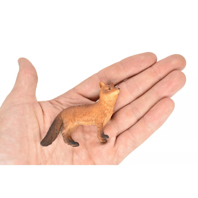 MOJO Fox, Red, Plastic Animal, Educational, Toy, Kids, Realistic Figure,