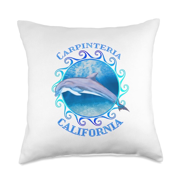 Carpinteria Beach Vacation Ocean Animals Carpinteria California Vacation Souvenir Dolphin