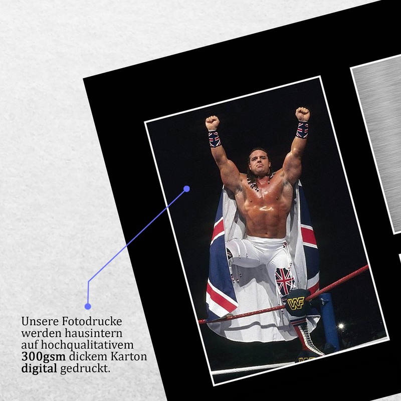 HWC Trading A4 The British Bulldog Gifts Printed Autograph For