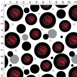 GRAPHICS & MORE House of The Dragon Targaryen Sigil Scales Gift Wrap Wrapping Paper Roll